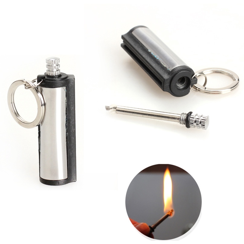 Korek Api Mancis Minyak Outdoor Camping Waterproof
