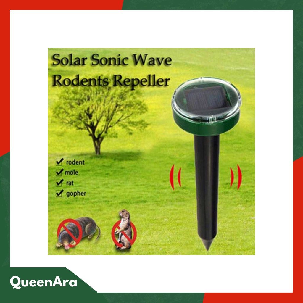 Chaser Pengusir Tikus Ultrasonic Solar Power untuk Kebun Taman HR-53