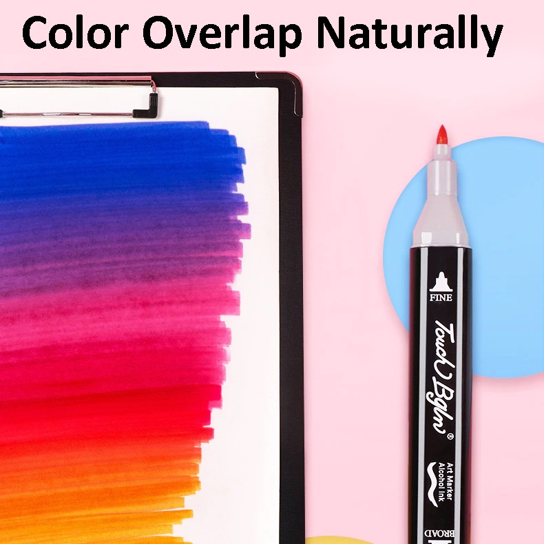 

Spidol Warna - Spidol Sekolah - Spidol Warna Dengan Dua Jenis Ukuran Ujung - Dual Tip Marker - Art Pen - Sepidol - Alcohol Based Marker - Spidol Alkohol