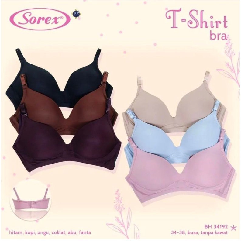 BRA Sorex 34192 T shirt Tanpa Kawat