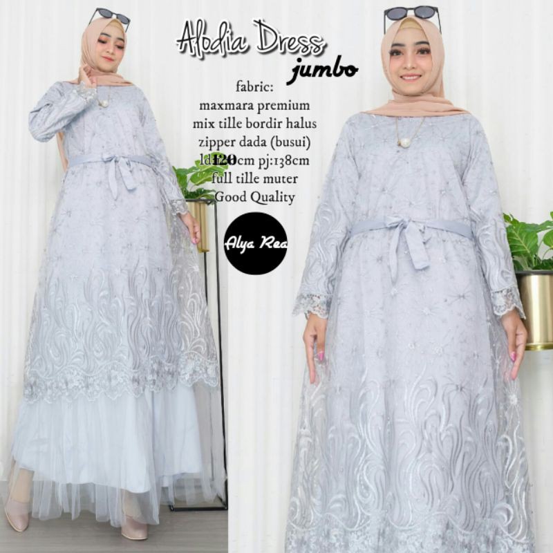 Kandara Dresss jumbo dan standar #Elsire #Tille #Brukat #alodia dress #aldera dress #candara dress