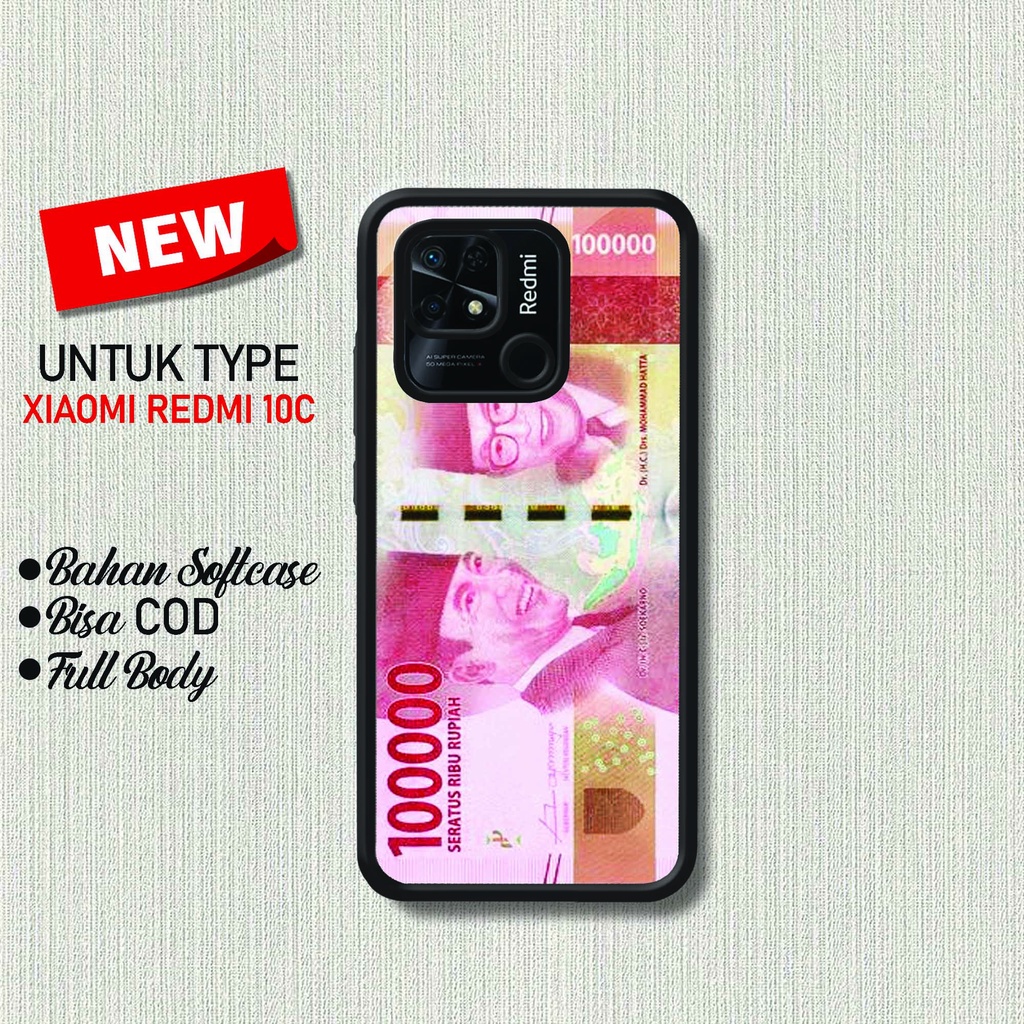 Case Redmi 10C - Hardcase Xiaomi Redmi 10C  - Softcase Xiaomi Redmi 10C - Cassing Elegant Xiaomi Red