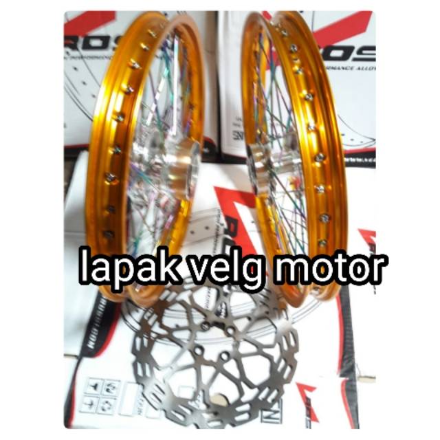 Velg untuk honda sonic ring v rossi uk 140x17 wm gold