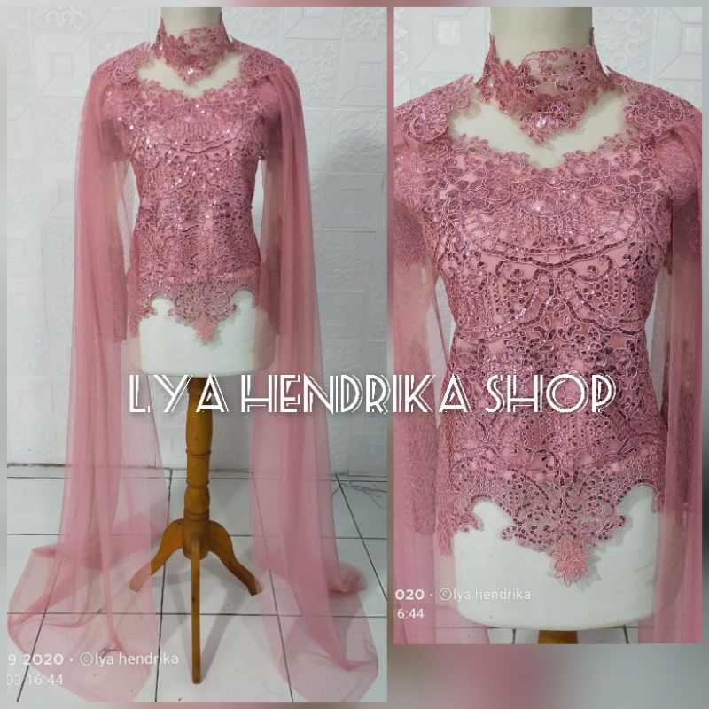 Atasan kebaya pengantin modern/ kebaya wisuda