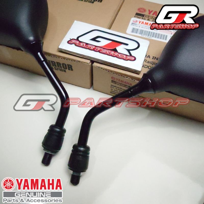 spion assy 5MX kiri kanan mio sporty f1zr ori ygp original yamaha fizr fiz f1z r vega jupiter f1 force one crypton mirror kaca