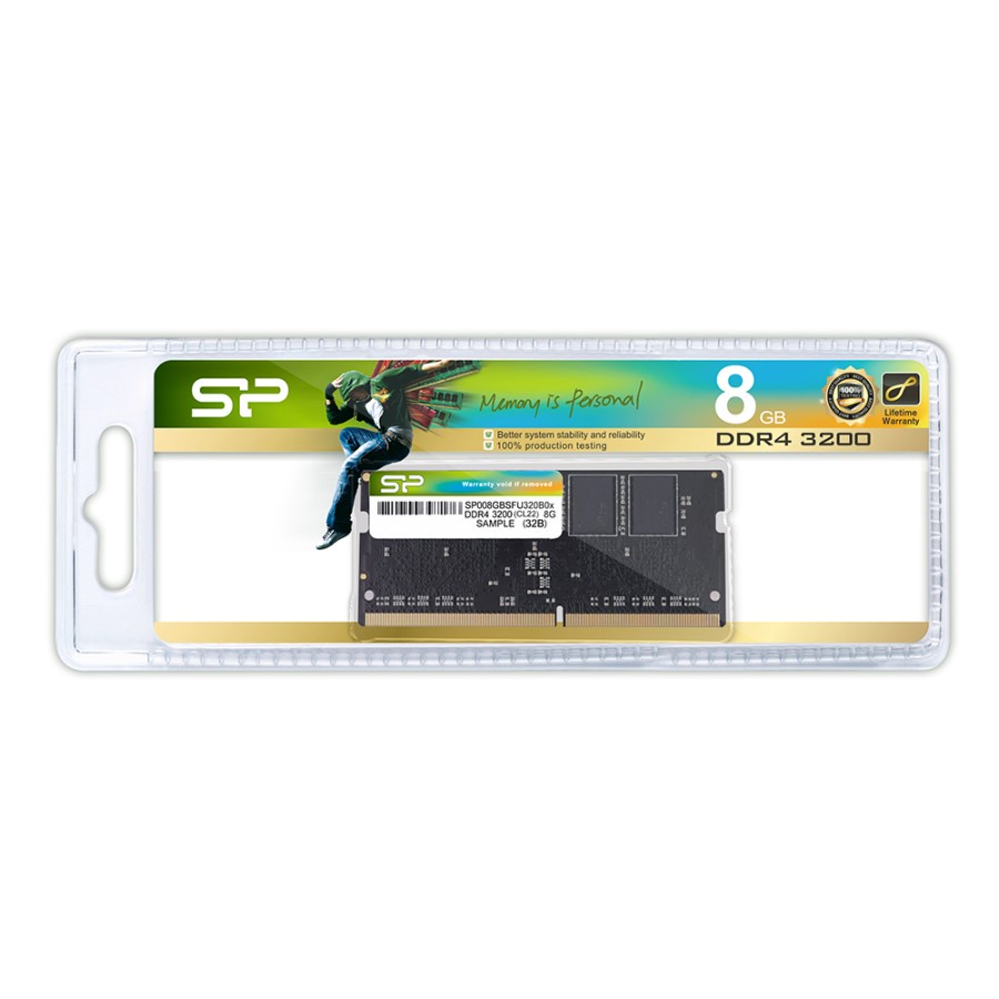 RAM Laptop Silicon Power 8GB DDR4 3200MHz CL22 - Sodimm