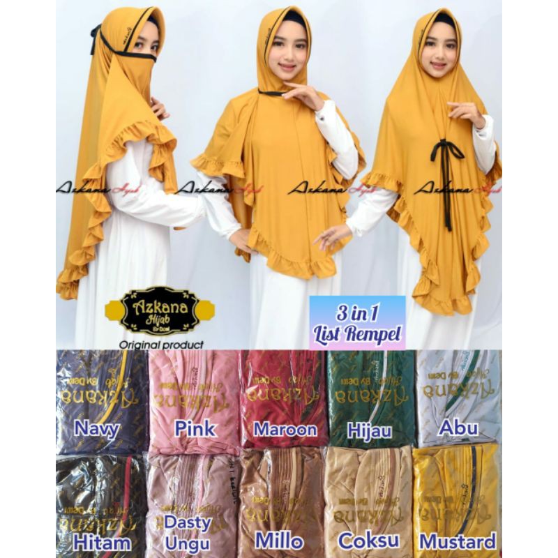 hijab masker 3in1