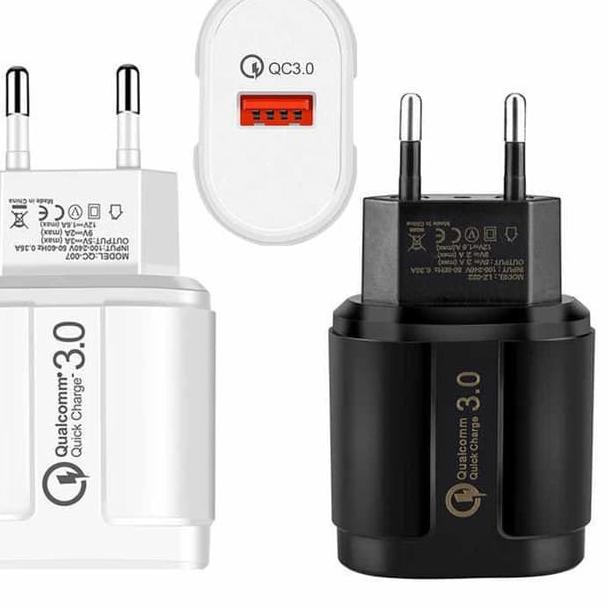 《diskonlagi》 Qualcomm Quick Charge 3.0 Adaptor Fast Charging Charger Hp QC3.0 LZ023