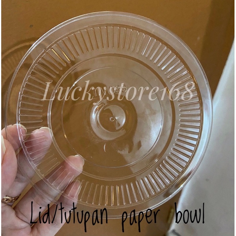 LID PAPER BOWL 360ML /TUTUPAN PAPER BOWL