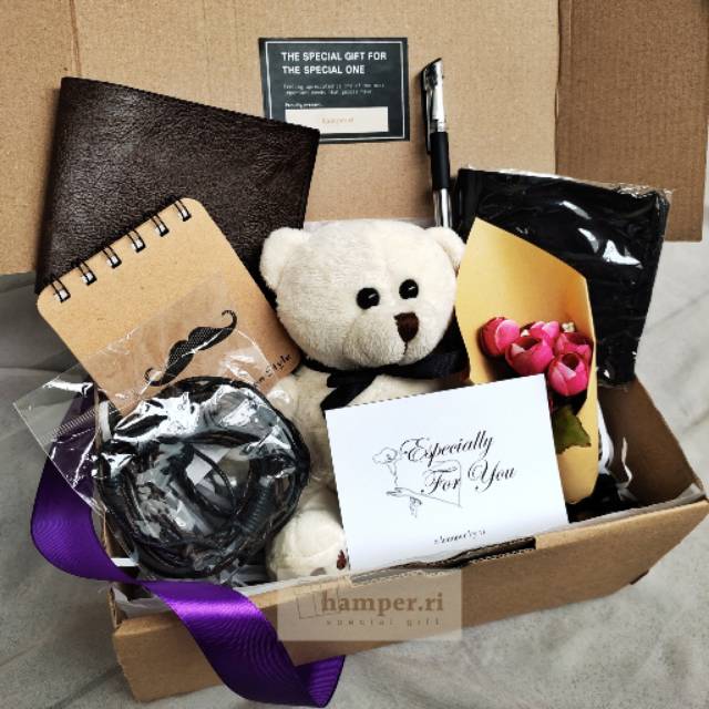 

For Him Gift Package / Hamper Kado / Valentine / Ulang Tahun / Wisuda / Pacar