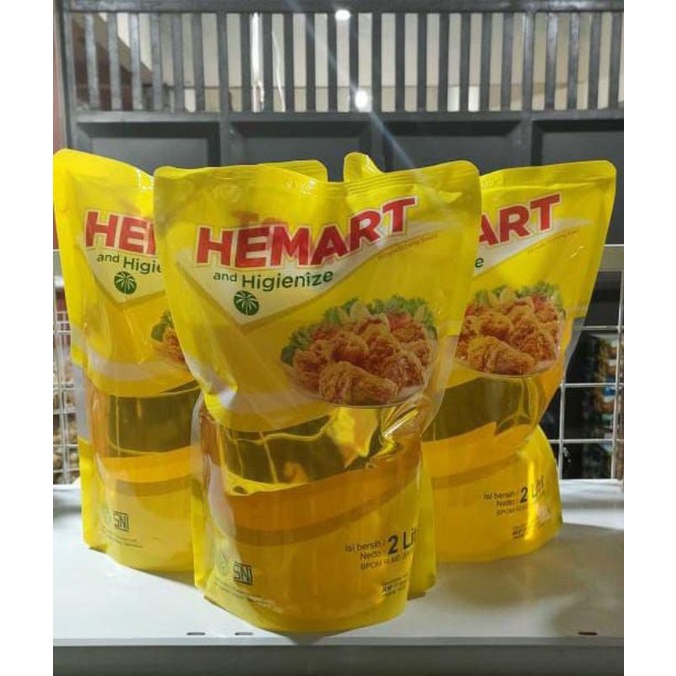 minyak goreng hemart kemasan 2 liter