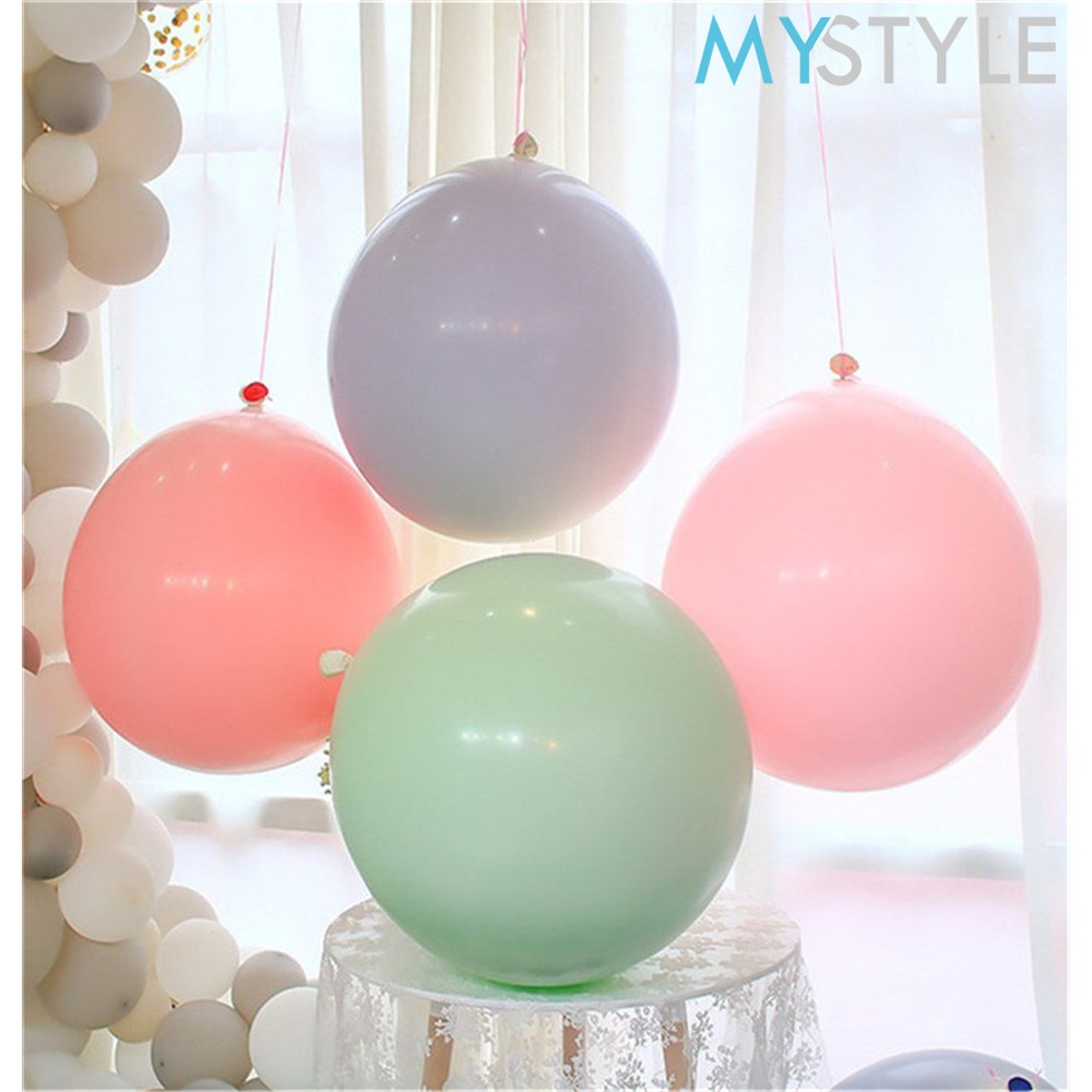 HAPPY TIME BALON LATEX JUMBO PASTEL 18 INCH SATUAN BALON PESTA ULANG TAHUN BALON