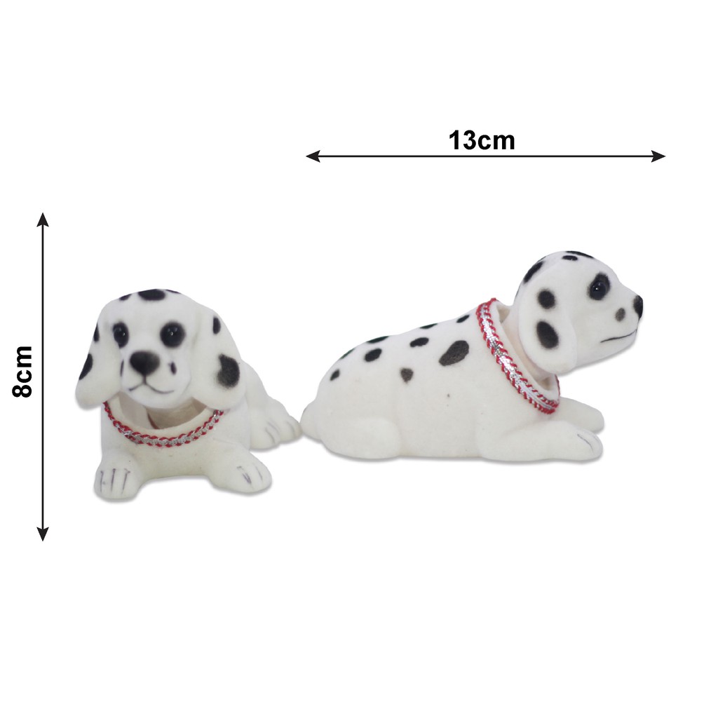 Dori - Dori ( Boneka Kepala Goyang ) Anjing Pink