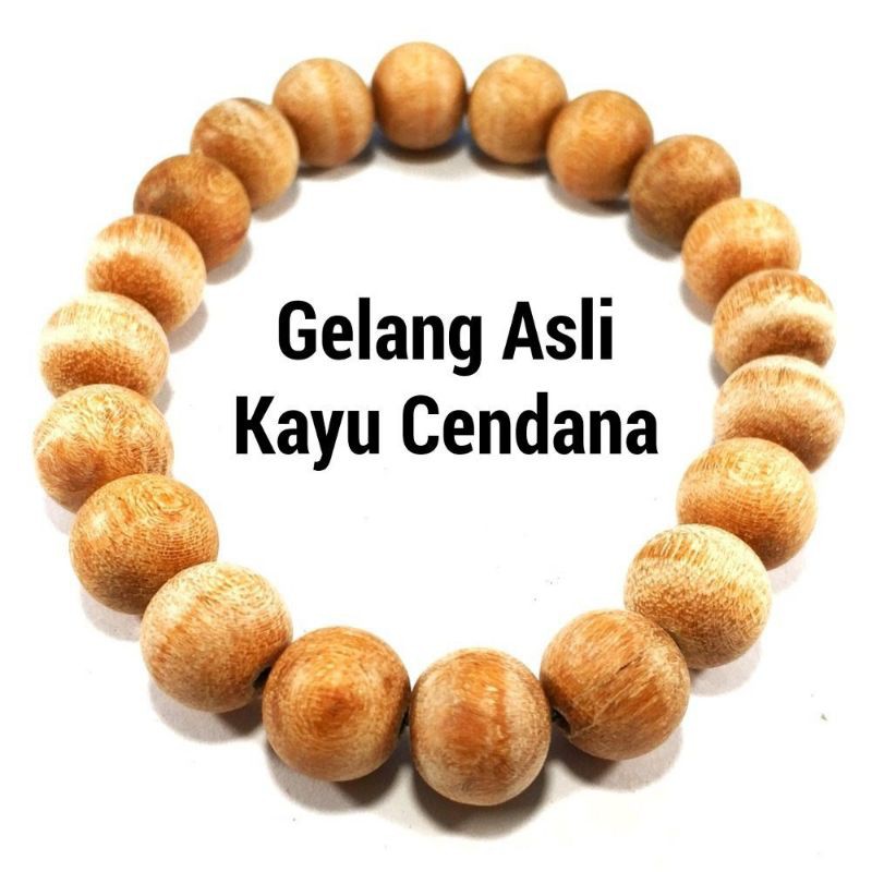 Gelang kayu Cendana asli NTT 10mm