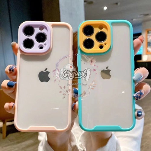 CASE CASING CLEAR MACARON SPACEANGELS IP PHONE X XR XS MAX OR583