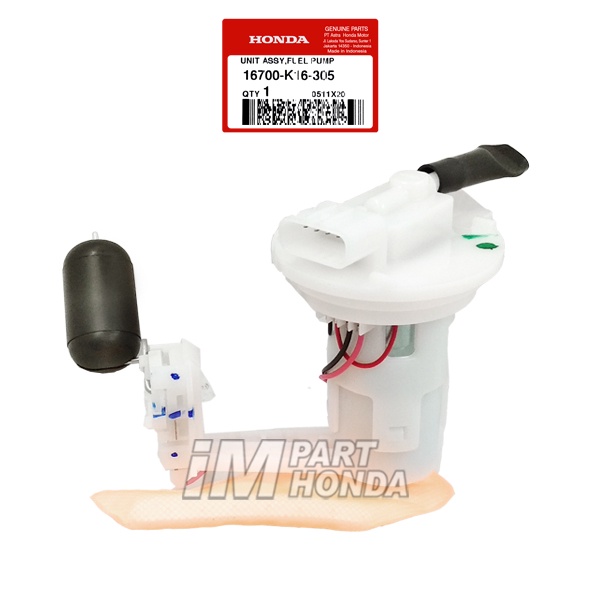 16700-K16-305 Fuel Pump Pompa Bensin Injeksi Beat Scoopy Fi 2012 - 2014 Stater Berisik Original Hond