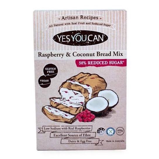 

yes you can raspberry & coconut bread mix 400gr