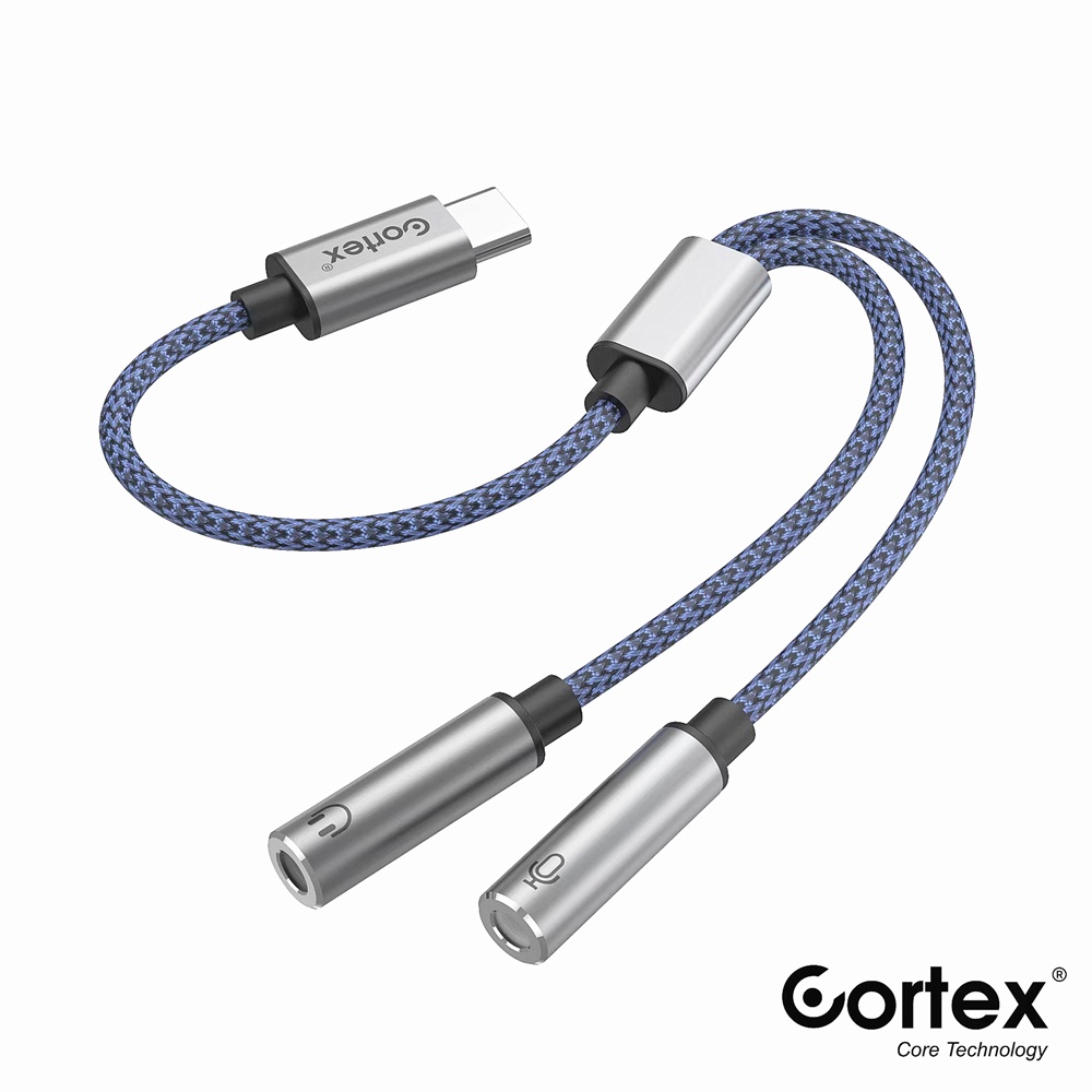 Cortex MH298 Audio Splitter TYPE-C to dual female 2in1 Kabel Audio &amp; Audio Earphone DAC