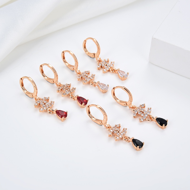 anting titanium wanita emas muda anti karat dewasa tusuk korea asli panjang dan luntur korea style selamanya dewasa 22e