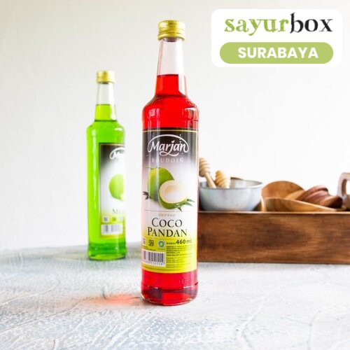 

Marjan Boudoin Sirup Cocopandan 460 ml (Sayurbox) - SURABAYA