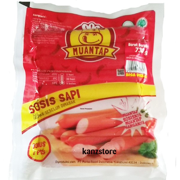 

sosis sapi muantap 31bj