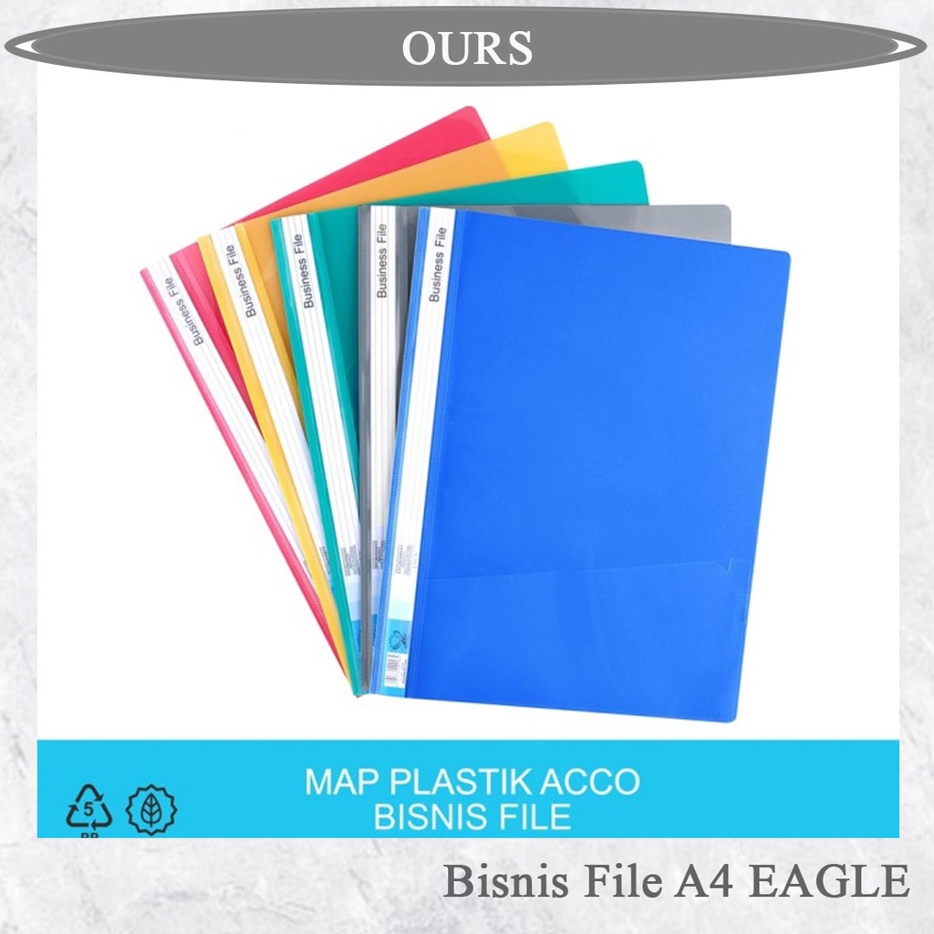 

EAGLE E 208 Bisnis File A4 1 Lusin / Business File / Map Snelhekter Plastik