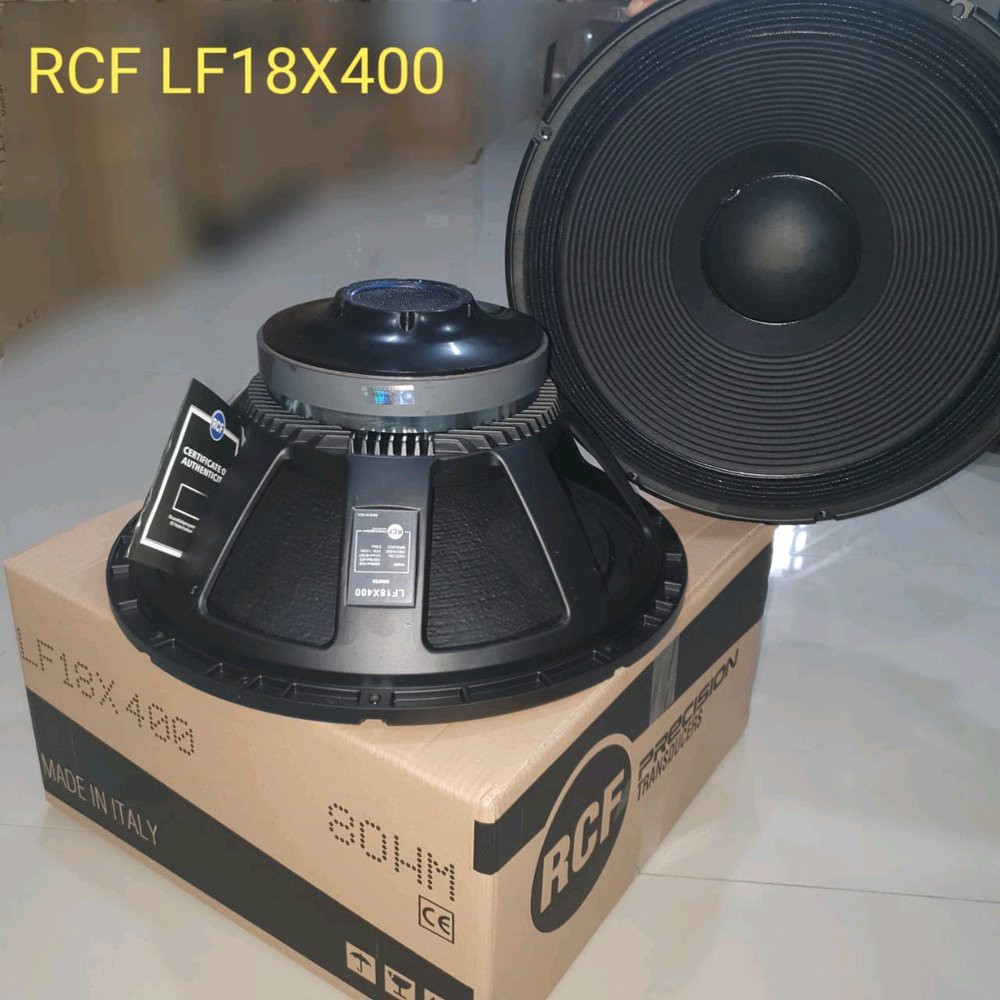 Up to 20%  SPEAKER 18 INCH RCF LF18X400 BARU  Terjamin