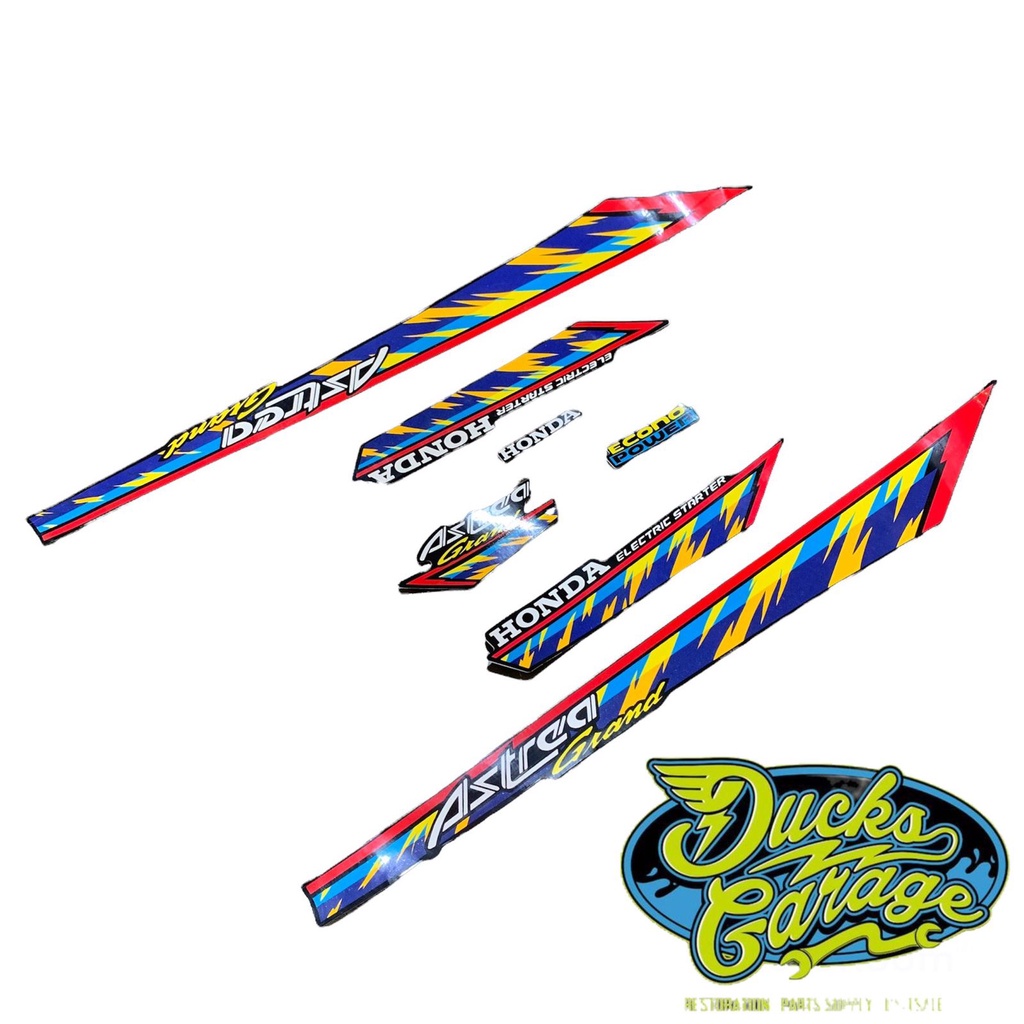 Striping honda astrea grand bulus 1993 VARIASI