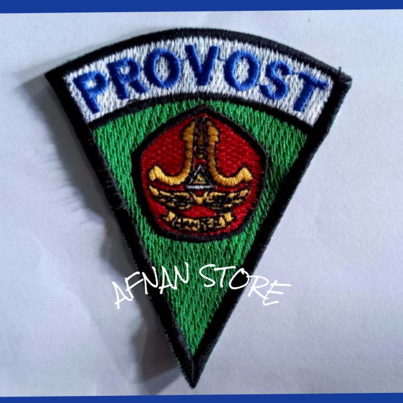 Logo bordir / wing Provost Banser Susbalan, Diklatsus