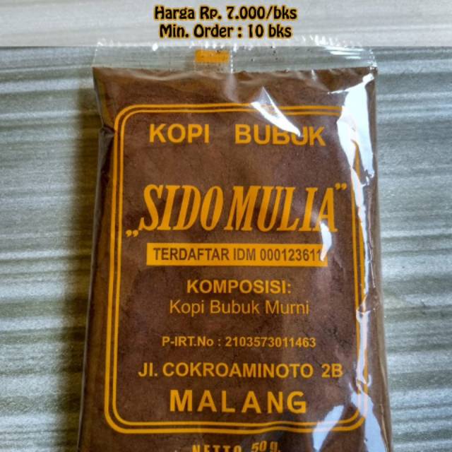 

Kopi sido mulia