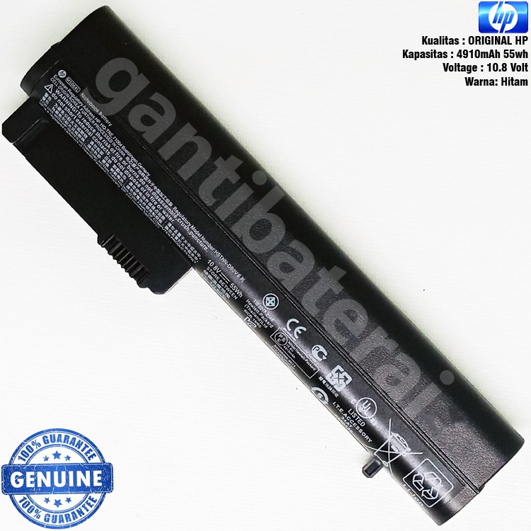 Baterai Laptop HP Compaq Elitebook 2530 2530p 2540 2540p