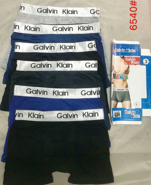 CELANA DALAM PRIA / CELANA DALAM BOXER GALVIN KLEIN / CD BOXER PRIA DEWASA