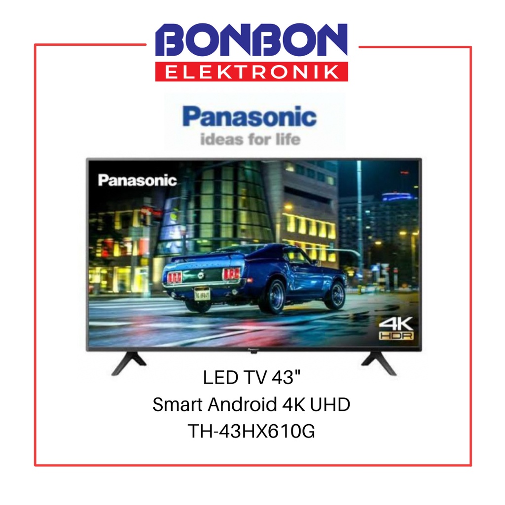 Panasonic LED Smart Android TV 43 Inch TH-43HX610G / 43HX610 UHD 4K