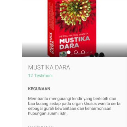 Mustika dara