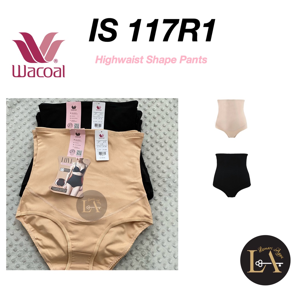 Wacoal High Waist Shape Pants LS 117R1 Celana Korset Pelangsing Shape Pants (Shapewear Pants)