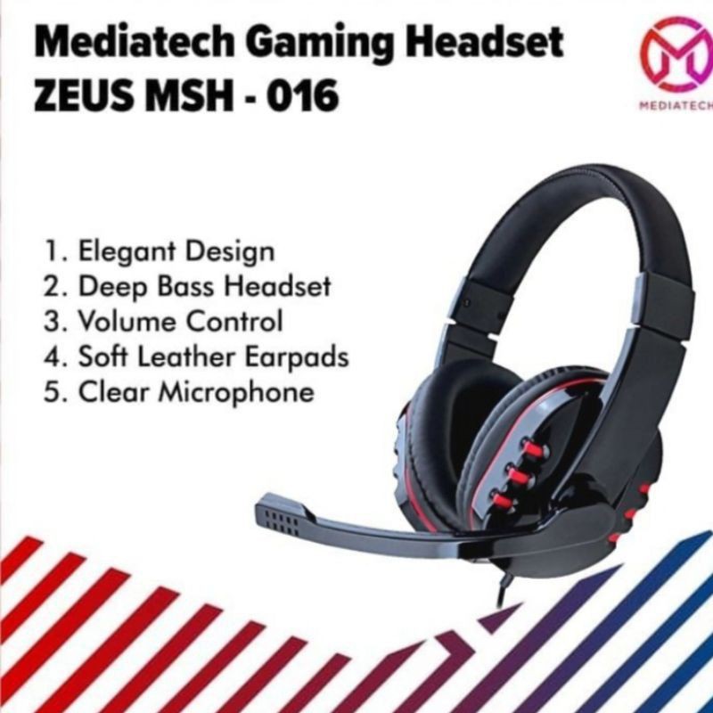 Mediatech Gaming Headset / Headphone Zeus MSH-016