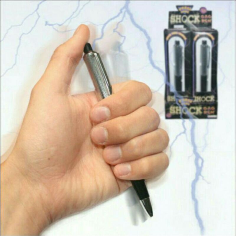 Pulpen Plus Setrum Kejut - Shocking Gag Pen