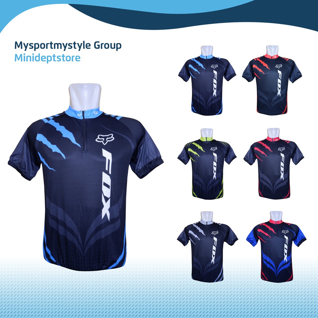 Jersey Sepeda MTB Road Bike Baju Sepeda Gowes Lengan Pendek Unisex