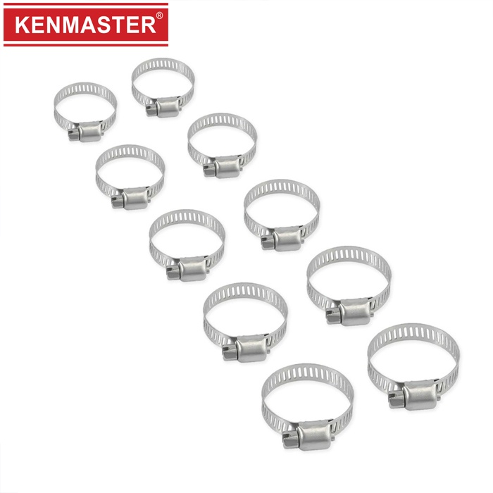 Klem Selang Gas 10 pcs / Kenmaster Hose Clamp Set