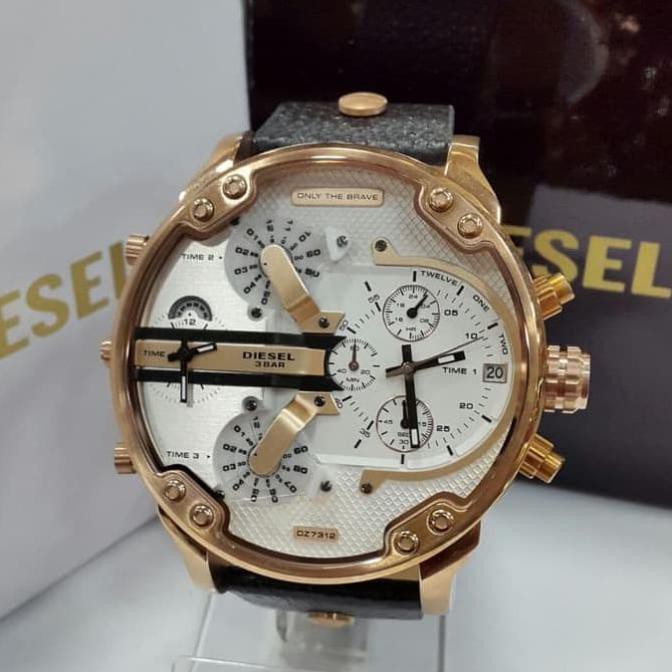 Jam Tangan Pria Diesel Top Dz7350 Four Time Akalipa