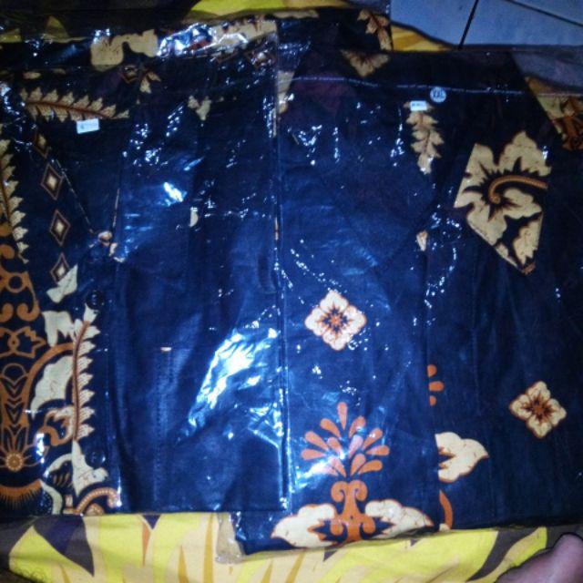 Batik Couple Keluarga Sania Ruffle Ori Ndoro Jowi Dnt Sogan