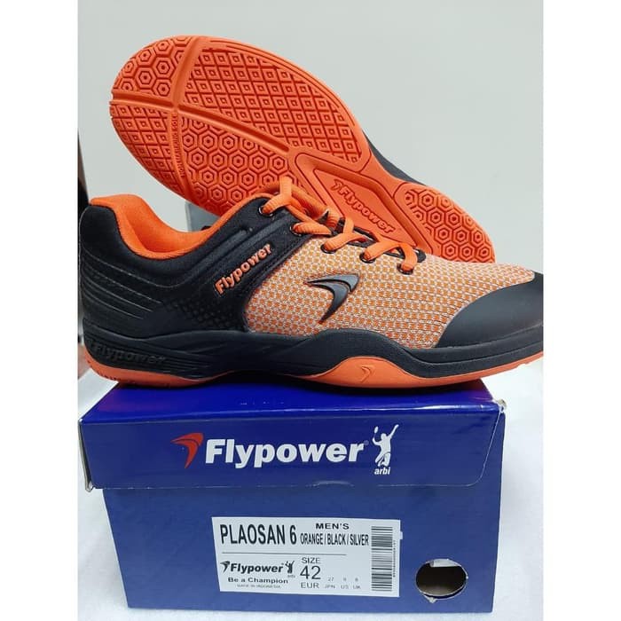 SEPATU FLYPOWER PLAOSAN 6 SEPATU BADMINTON ORIGINAL