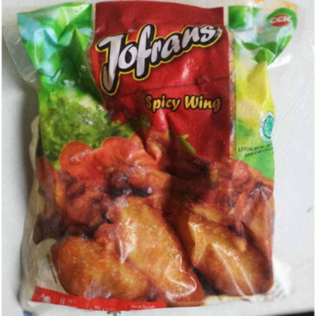 

Spicy wings jofrans 500gr