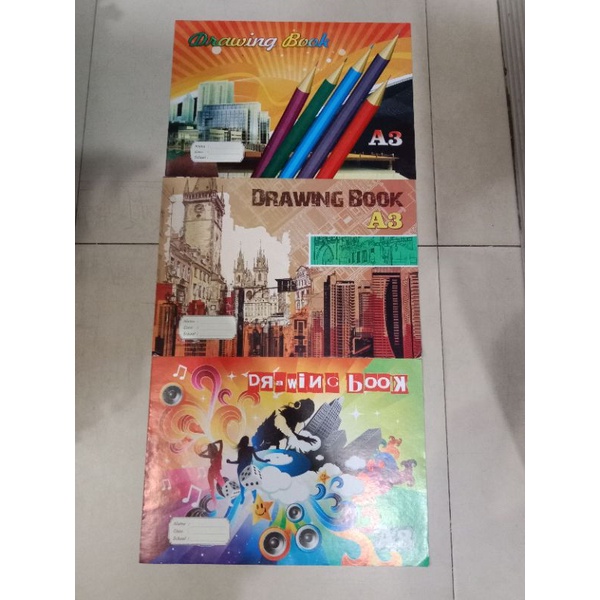 buku gambar A3 / buku gambar A4 / buku gambar B5 / buku gambar murah