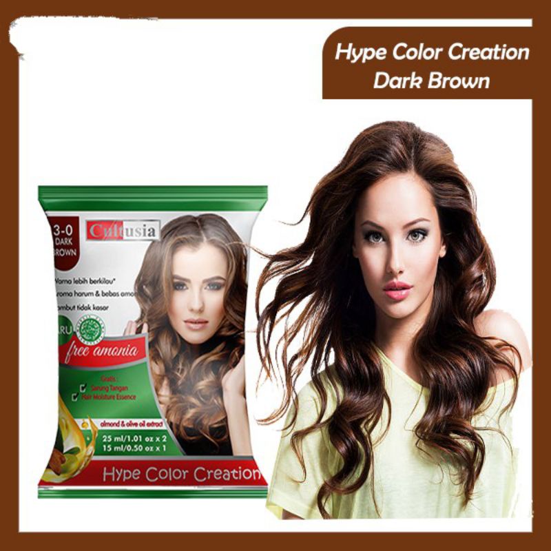 cultusia hype colour dark brown