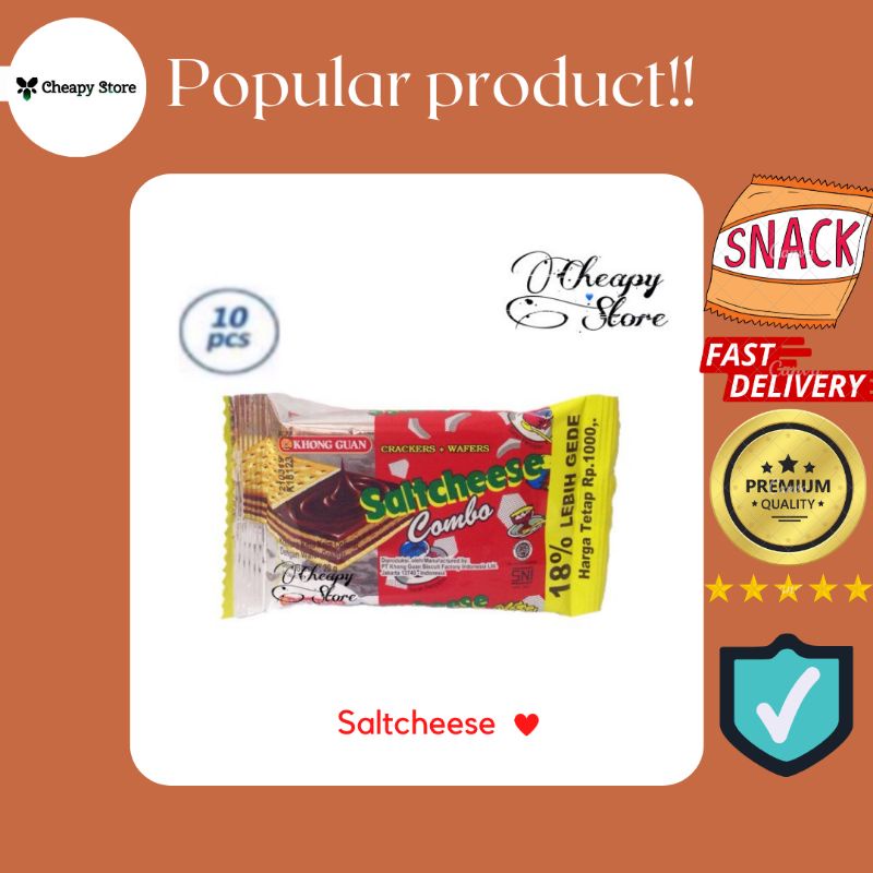 

Saltcheese combo isi 10pcs