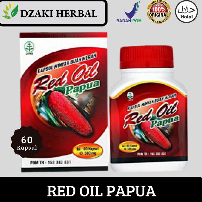 

TERMURAH Kapsul Minyak Buah Merah Papua | Red Oil Papua Obat Herbal Kanker /OBAT HERBAL ASAM URAT/OBAT HERBAL PELANGSING/OBAT HERBAL KOLESTEROL/OBAT HERBAL DIABETES