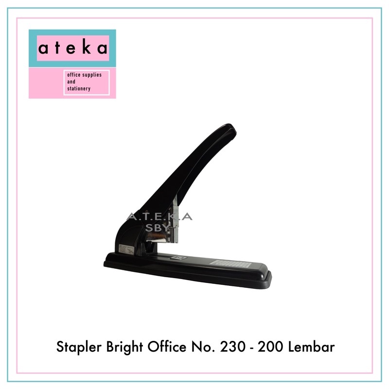 

Stapler Bright Office 230-200lembar
