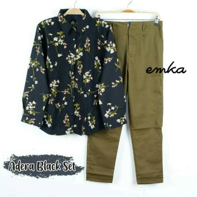 ADERI SET BLACK