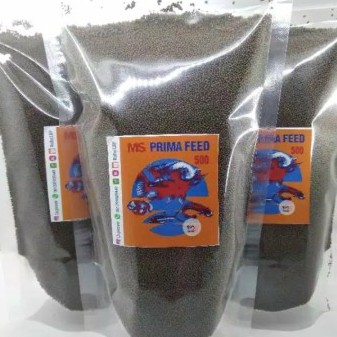 [200gr] Prima feed pf 500 pf500 pelet ikan kecil pelet benih ikan lele gurame nila patin bawal